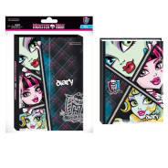 Блокнот твердая картонная обложка StarPak Monster High 2 135*180 мм 283571