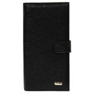 Кошелёк кожаный  Canpellini 1407-7 с блокнотом Ролекс черный