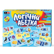 Пазлы DankoToys 66эл DT 66Asp Логiчна Абетка укр