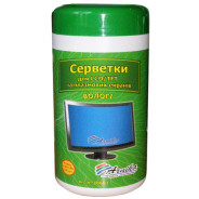 Салфетки для оргтехники+TFT и LCD Арника в банке 100шт 30661