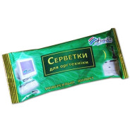 Салфетки для оргтехники Арника влажные в пакете 15шт 30665