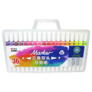 Скетч маркеры для рисования Swiss Ink двусторонние для бумаги набор 36 шт PM515-36