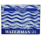 Баллончики-капсулы чернильные Waterman 8шт 52001/52002/52004