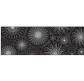 Картон URSUS А4 220г UR-6036 46 18R Черно-белый Спираль орнаменты на черном фоне