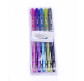 Ручки гелевые AIHAO набор 5шт Colorpia gel 0,38мм 8904-5