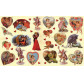 Декупажная карта-бумага KREUL 33*48см Love KR-B8010