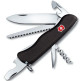 Victorinox Forester 111 мм 12 предметов черный нейлон + lock + штопор + пила Vx08363.3