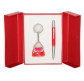 Ручки в наборе Langres Purse 1шт+брелок красный LS.122005-05