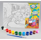 Картина раскраска с контурами на холсте 21*31см DankoToys РХ-04-03