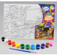 Картина раскраска с контурами на холсте 21*31см DankoToys РХ-04-08