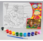 Картина раскраска с контурами на холсте 21*31см DankoToys РХ-04-09