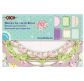 Набор заготовок для открыток ZiBi 10,2*15,3см Roses ZB18202-AF