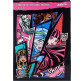Картон цветной детский А4 для поделок Kite мод 257 Monster High Гофра не он MH14-257K