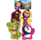 Пазлы Беби Vladi Toys Маша и Медведь (Тигр) VT1106-16