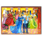 Пазлы DankoToys 500 эл. DT C500 Золушка на балу 475*340 Golden series