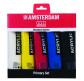 Краски акриловые Amsterdam набор 5цв. по 120мл Royal Talens, Primary set 17790905