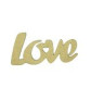 Заготовка для декорирования набор надпись 2шт (МДФ 5мм) Love-4 36*18см 4801157