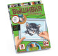 Набор для творчества DankoToys DT VK-01-04 вышивка крестиком по номерам Котенок