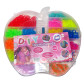 Набор для плетения резинками Rainbow Loom Bands 5500шт. Яблоко + литой станок +аксессуары 8808