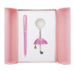 Ручки в наборе Langres Umbrella 1шт+брелок малиновый LS.122022-29