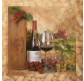 Салфетка для декупажа ! Поштучно 1/20 ! 33*33см №31001 Wine-2