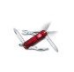Victorinox Midnite Manager 58 мм 10 предметов красный прозр. + ножн. + отвертка + Led + ручка Vx06366.T