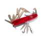 Victorinox Huntsman Lite 91мм 21предметов красный прозрачный + штопор + ножницы + пила + LED + ручка Vx17915.T
