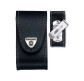 Victorinox Чехол на пояс  кож.черный на липучке с повор. клипом (84-91мм) 5-8 слоя Vx40521.31