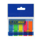 Стикеры-закладки пластиковые Buromax Jobmax Neon 45x12мм, 5х25л. BM.2302-98