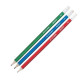 Карандаш графитный HB с ластиком Buromax BM.8507