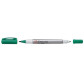 Маркер перманентный Sakura Identi Pen двухсторонний Зеленый XYK-29