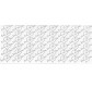 Наклейка скрапбукинг Peel-offs 10*23см Сердце со стрелой Белая A-P1951-WHITE 10