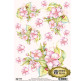 Декупажная карта-бумага 21*29,7см Vintage Design 40г/м Вишневый цвет S122