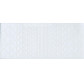 Наклейка скрапбукинг Peel-offs 10*23см Сердечки Белая A-P2069-WHITE 10