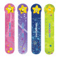 Закладки для книг пластиковые Cool For School Stars 4шт CF69102