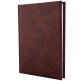 Ежедневник А5 Economix недатированный Office бордо клетка E22004-18