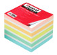 Бумага для заметок 90х90х70мм 700л. Axent Elite Color цветная не склеенная 8028
