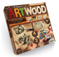 Набор для творчества DankoToys DT LBZ-01-06 Artwood подставки под чашки