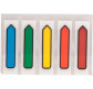 Стикеры-закладки пластиковые Buromax Jobmax Neon 45x12мм, 5х20л. BM.2301-98