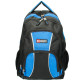Рюкзак (ранец) школьный Enrico Benetti Eb47077914 Martinique Black-Sky Blue с отделом для ноутбука 32*44*22см