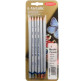 Карандаши цветные 6цв. Derwent Traditional Metallic в блистере 700055
