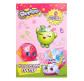 Бумага цветная А4 8л. Перо Shopkins 710586