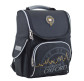 Рюкзак (ранец) школьный каркасный 1Вересня Yes 553294 Oxford black H-11 34*26*14см