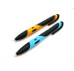 Ручка шариковая Vinson Free soft touch 1008 автоматическая, пишет синим 1,0мм, корпус ассорти
