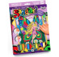 Набор для творчества DankoToys DT SA-01-09 Фреска Sand Art из песка, Фея