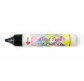 Контурная краска с глитером ЗD-гель 25мл Santi Liquid pearl gel Белый 741199