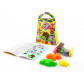 Масса для лепки DankoToys MasterDo 6 цв. по 20 гр. + 3 формочки TMD-04-03