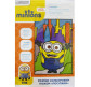 Поздравительная открытка Перо Картинка из песка 17*25см Minions Боб 711439