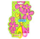 Ножницы 1 Вересня 480323 13см Flowers с принтом на лезвии