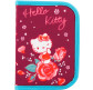 Пенал 1 отделение с 1 отворотом Kite мод 621 Hello Kitty HK18-621-2